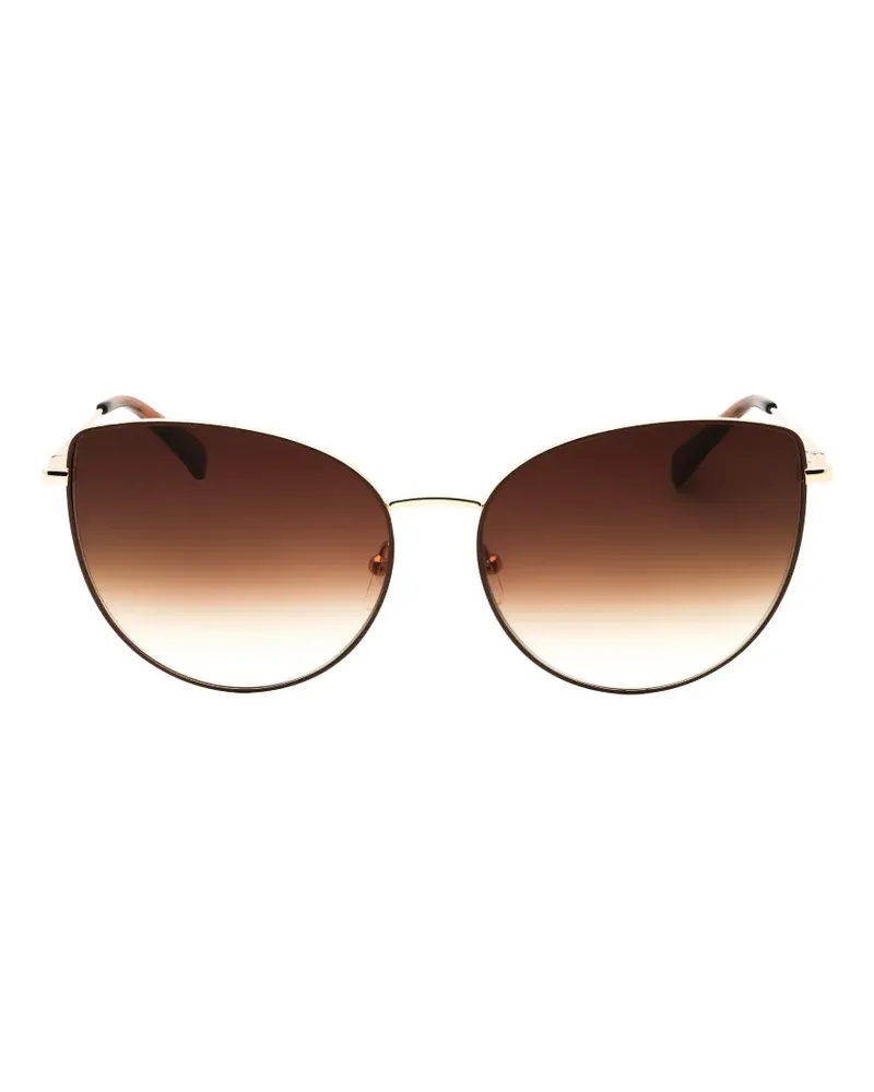 Longchamp Cat-Eye-Sonnenbrille - Gold Gold