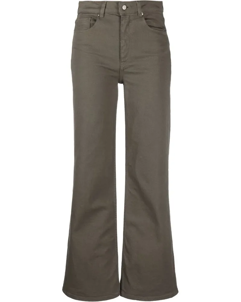 Fabiana Filippi Ausgestellte Jeans - Grün Grün