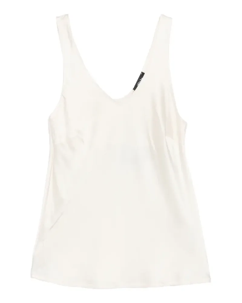 Dixie V-neck top - Nude Nude