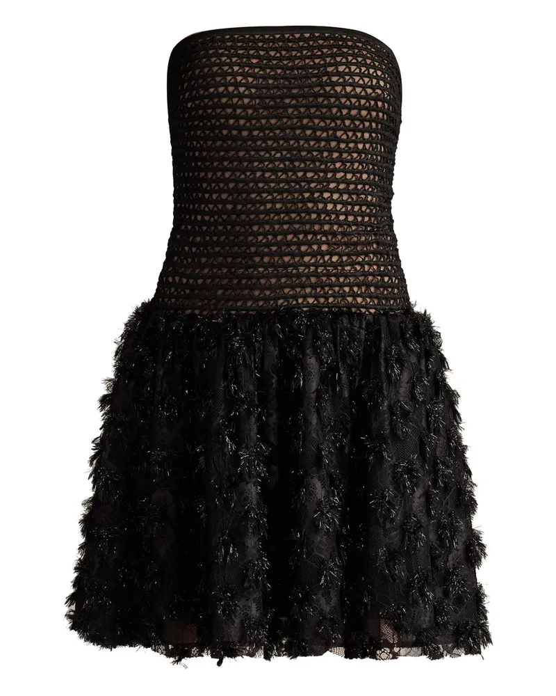 Tadashi Shoji Lula strapless dress - Schwarz Schwarz