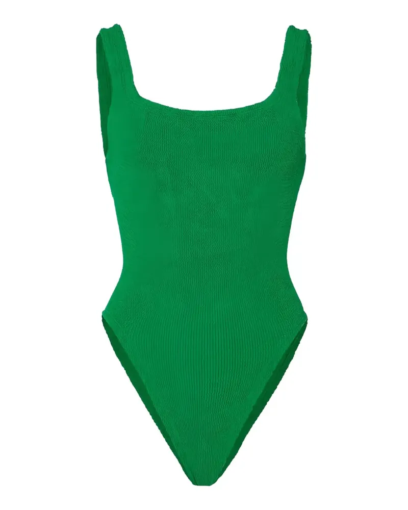 Hunza G square-neck swimsuit - Grün Grün