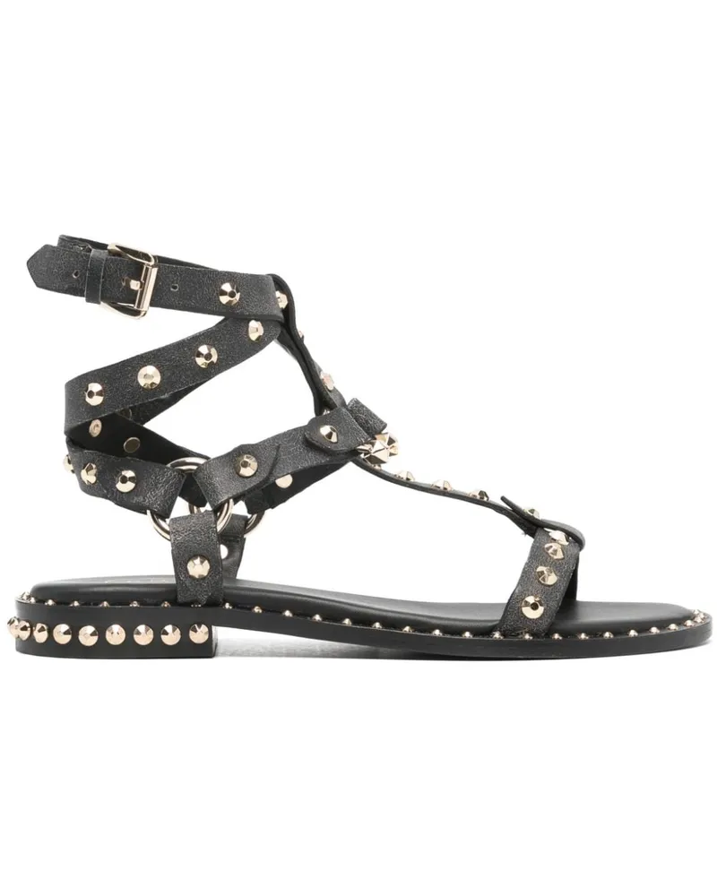 ash Sandalen mit Nieten - Schwarz Schwarz
