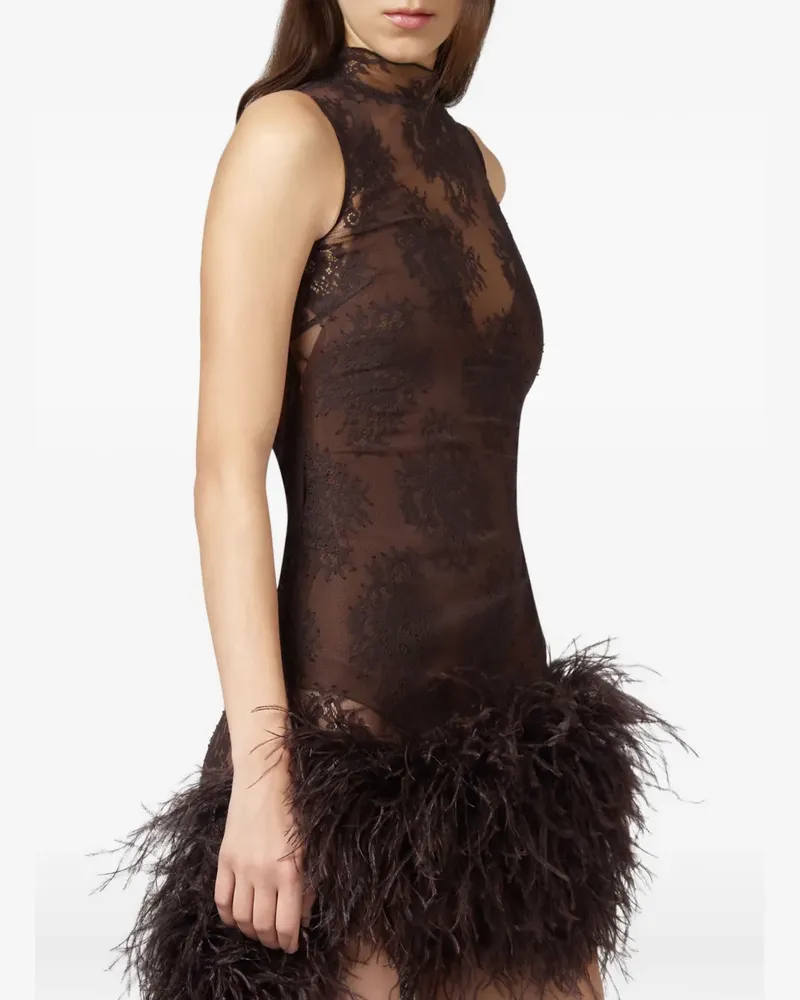 Giuseppe di Morabito Asymmetrisches Kleid - Braun Braun
