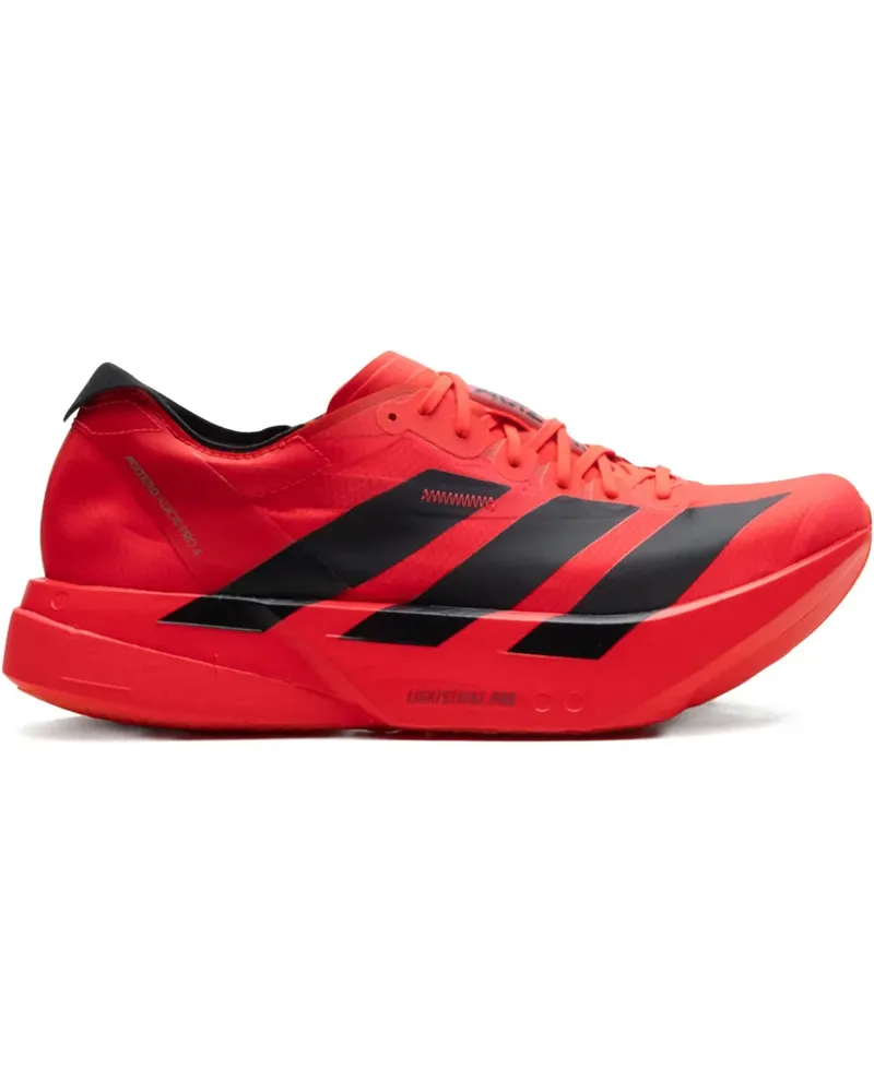 adidas Adizero Adios Pro 4 M "Lucid Red/Core Black/Lucid Red" Sneakers - Rot Rot