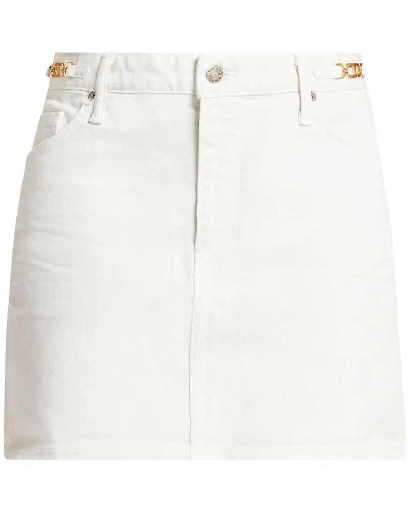 Tom Ford Jeans-Minirock aus Twill - Weiß Weiß