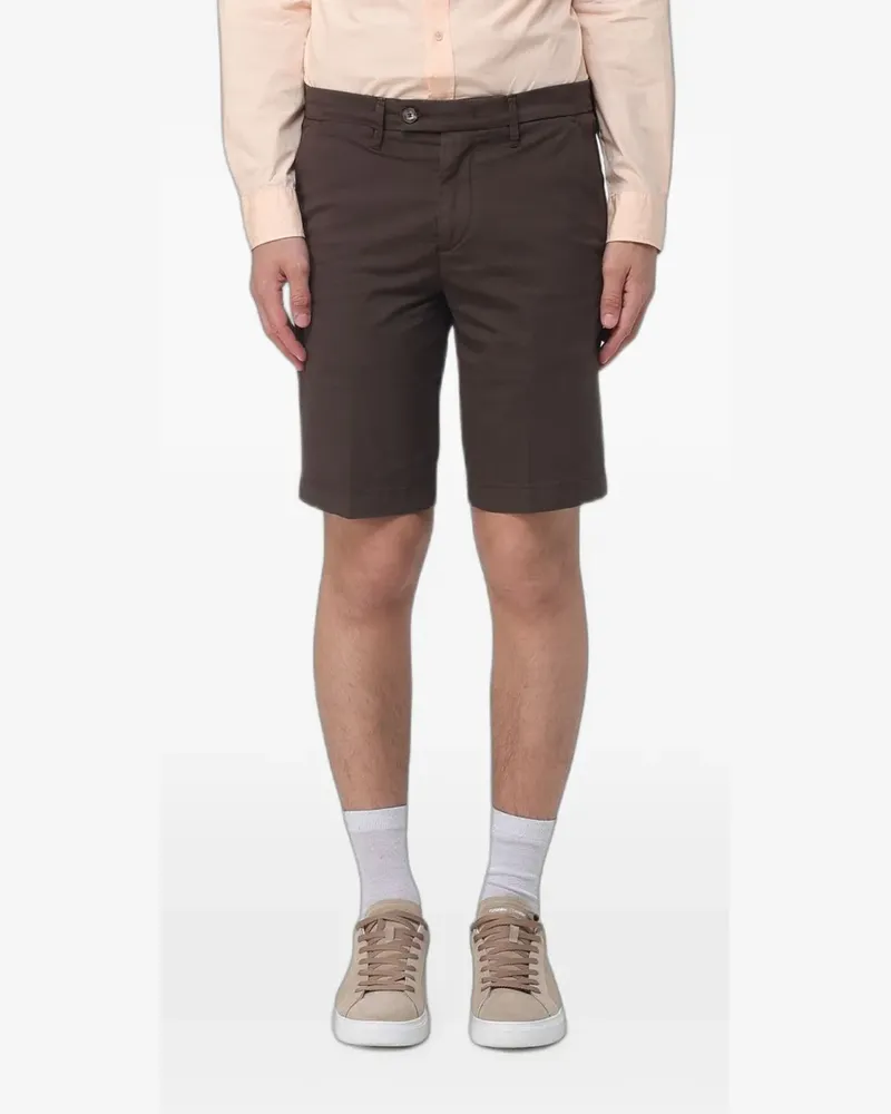 Re-HasH Bernini linen shorts - Braun Braun