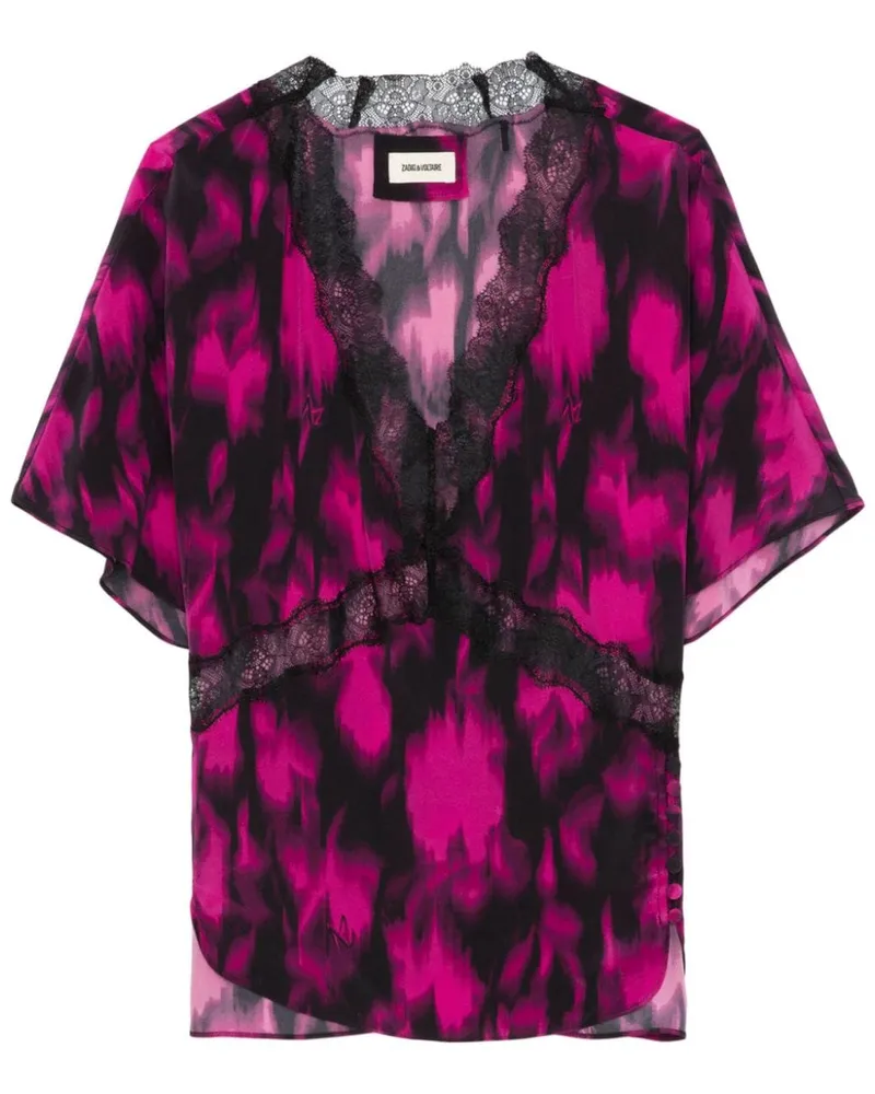 Zadig & Voltaire Tzar Bluse - Schwarz Schwarz