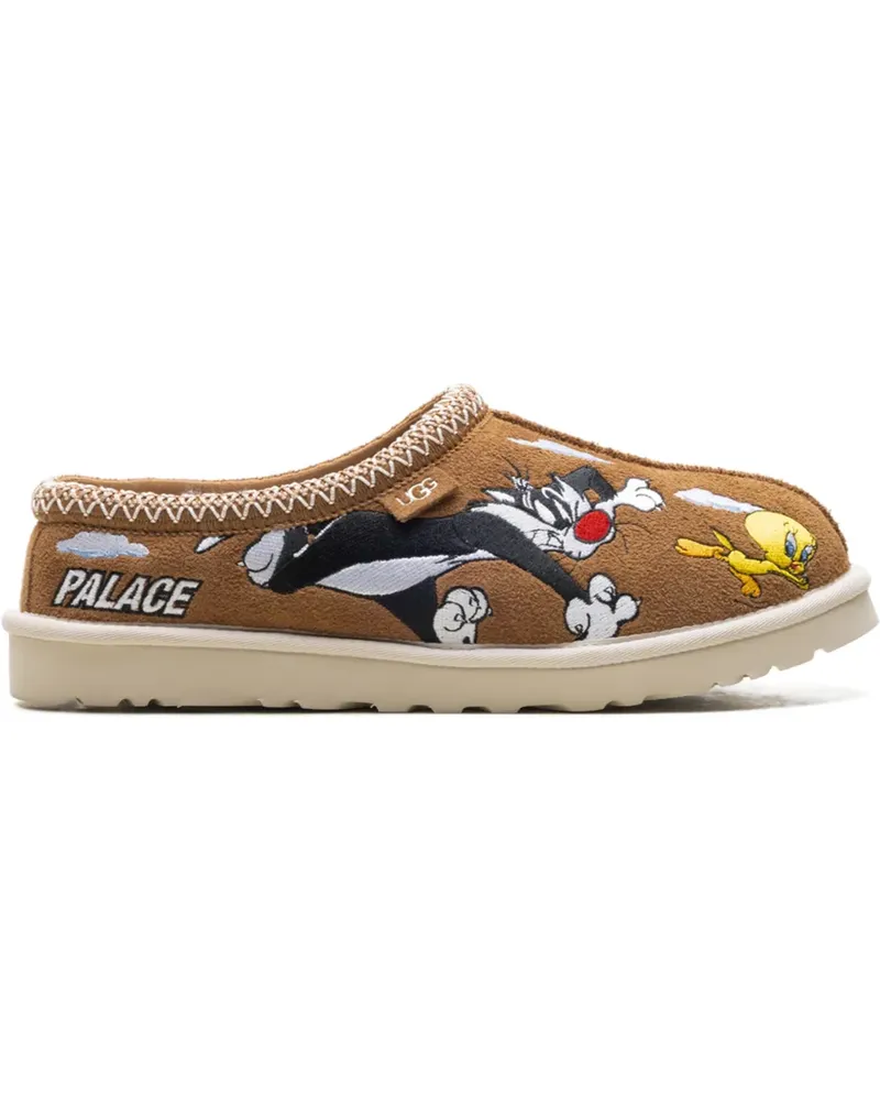 UGG Tasman X PALACE "Looney Tunes" Slipper - Braun Braun