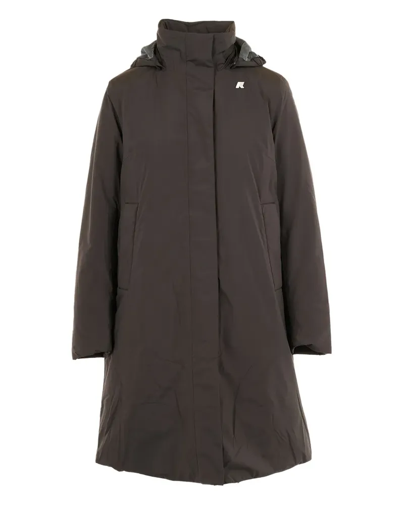 K-Way Sonja Kapuzenparka - Schwarz Schwarz