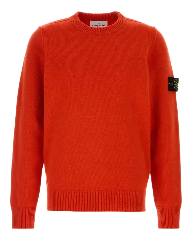 Stone Island Pullover mit Rundhalsausschnitt - Orange Orange
