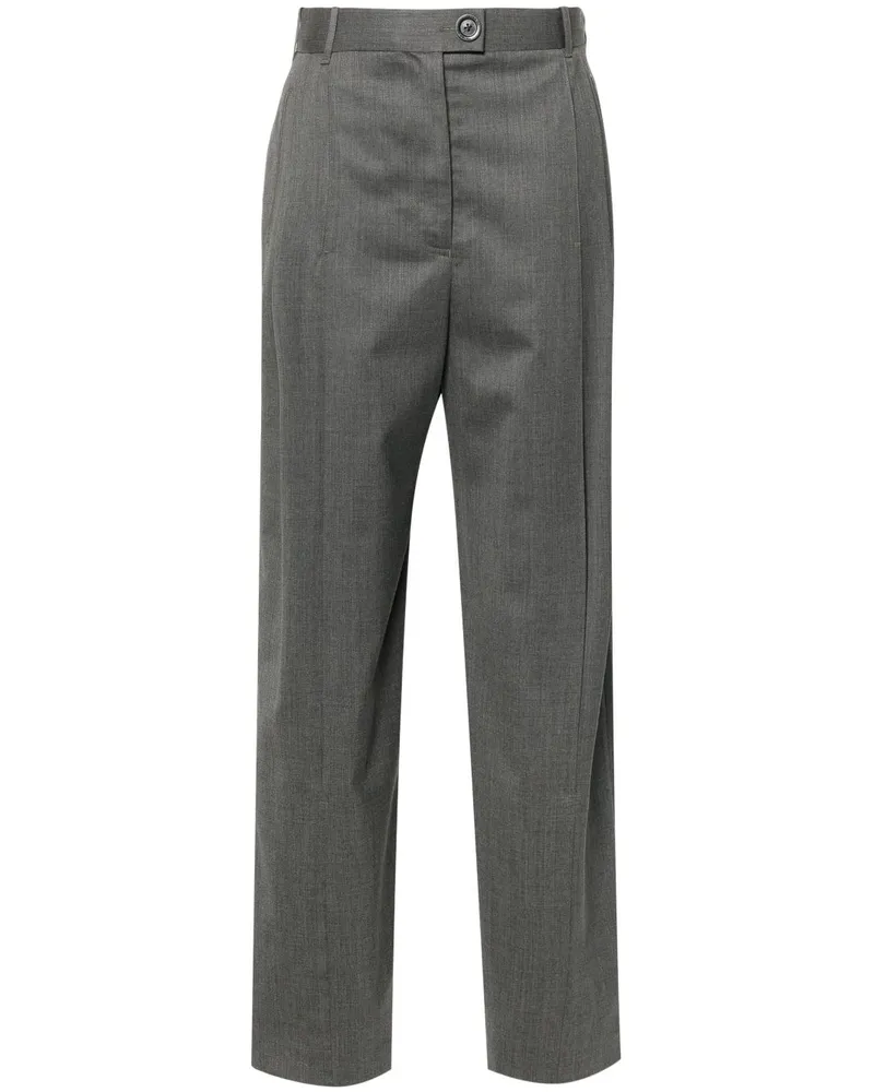 Peter Do Hose mit Schlitz vorne - Grau Grau