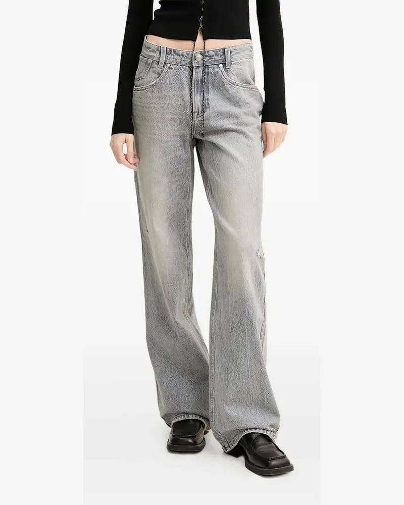 Miss Sixty Jeans mit Logo-Patch - Grau Grau