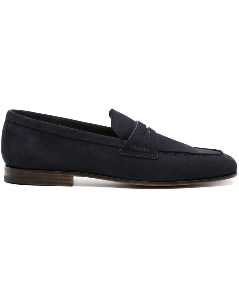 Church's Maltby Loafer aus Wildleder - Blau Blau