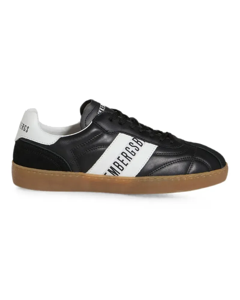 Bikkembergs Recoba Sneakers mit Logo - Schwarz Schwarz