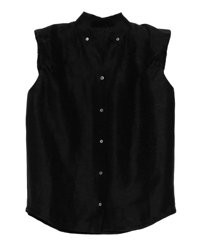 JNBY Jacquard-Hemd - Schwarz Schwarz