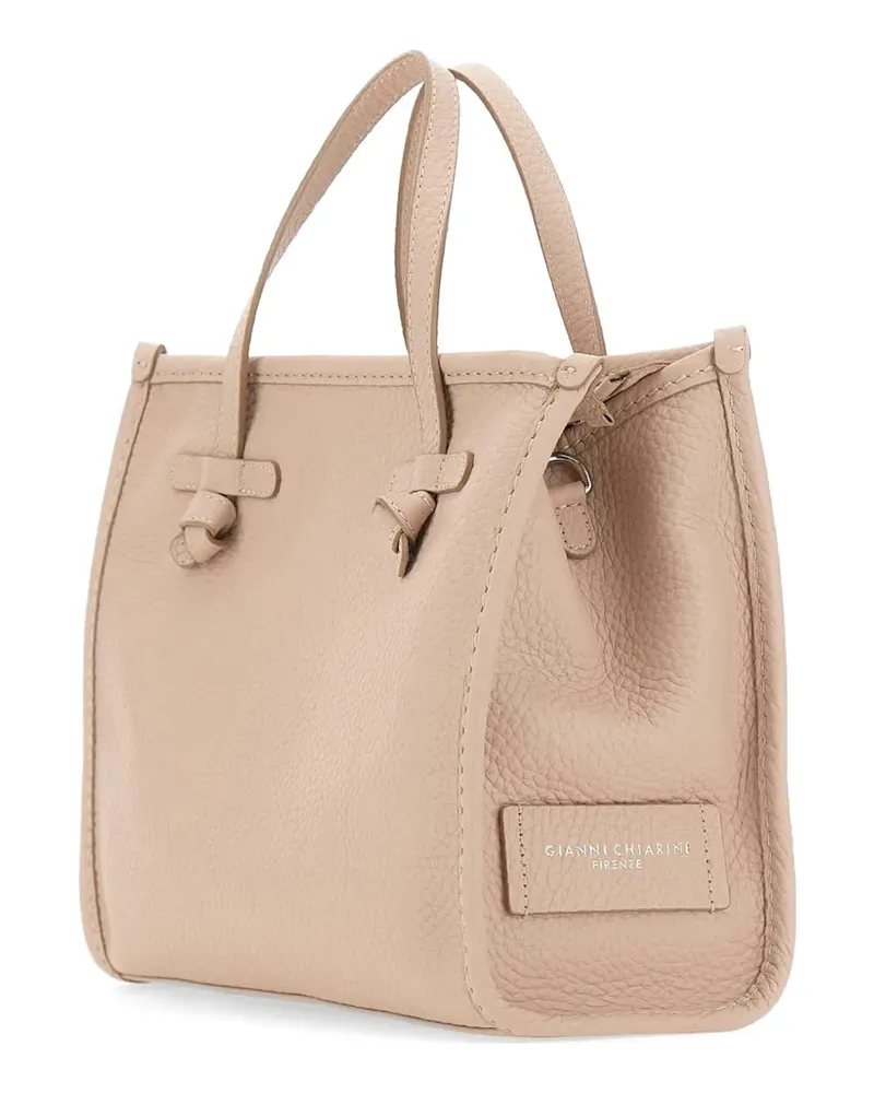 Gianni Chiarini Gekörnter Miss Marcela 32 Tote Bag mit doppeltem Henkel - Rosa Rosa