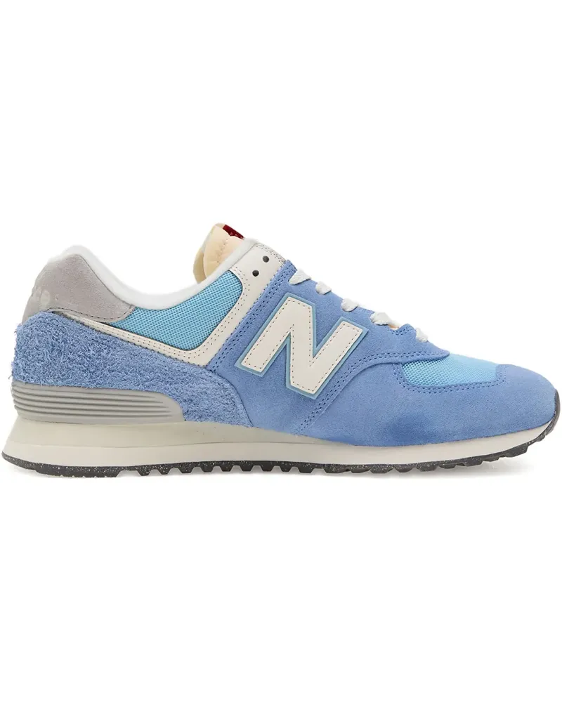 New Balance 574 Sneakers aus Wildleder - Blau Blau