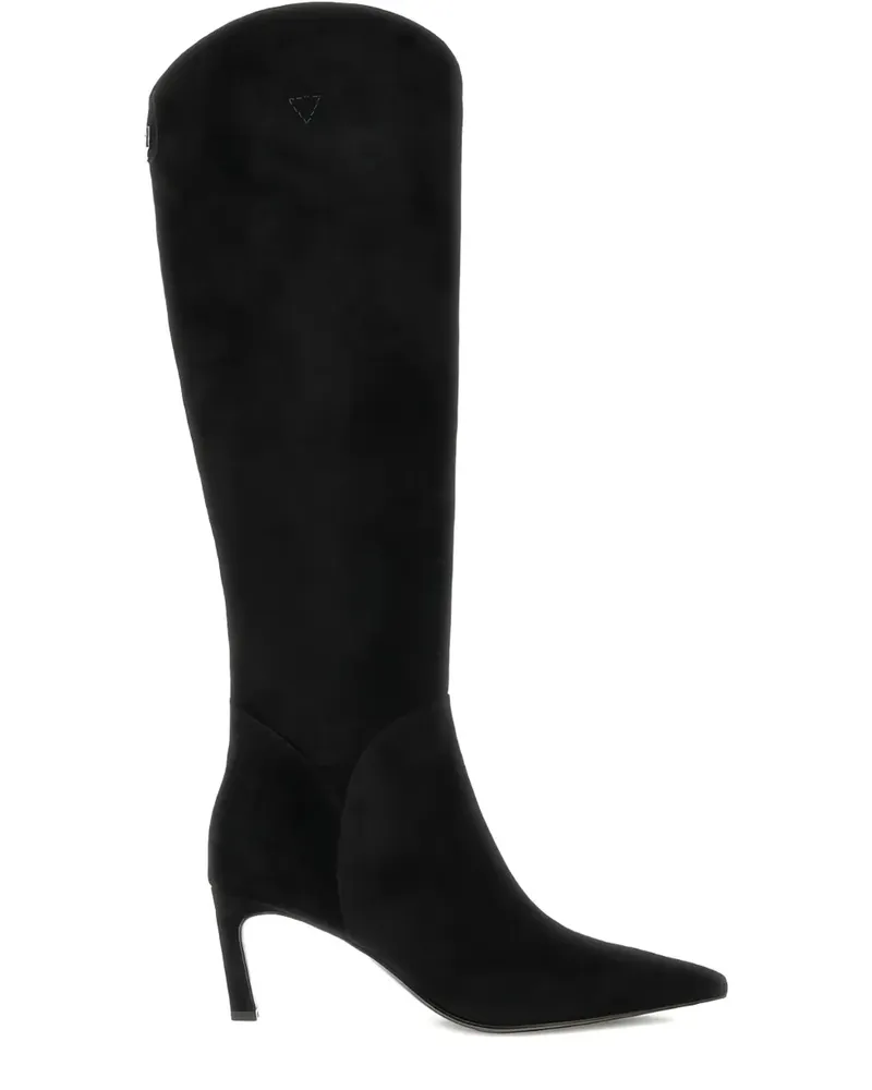 Guess Stiefel aus Wildleder - Schwarz Schwarz