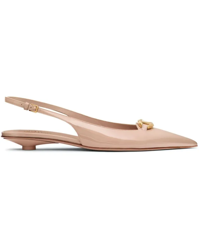 Valentino Garavani VLogo The Bold Edition Ballerinas 20mm - Rosa Rosa