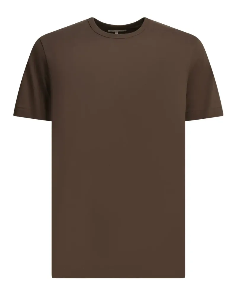 Merz b. Schwanen 2M15 crew-neck T-shirt - Braun Braun