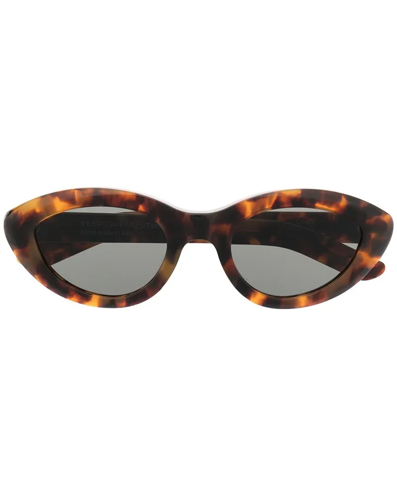 RETROSUPERFUTURE Cocca Sonnenbrille - Braun Braun