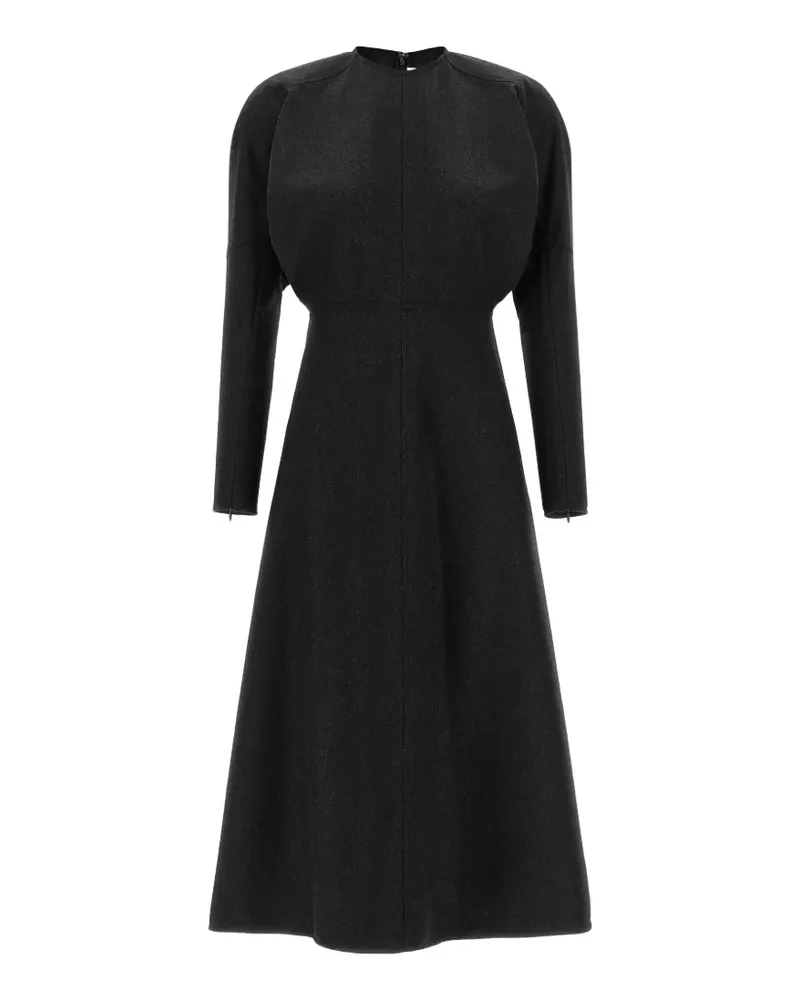 Victoria Beckham Dolman wool midi dress - Grau Grau