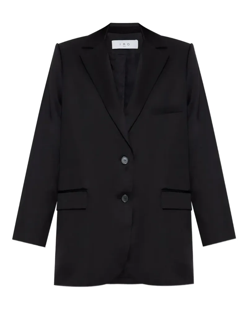 IRO Douny Blazer mit fallendem Revers - Schwarz Schwarz