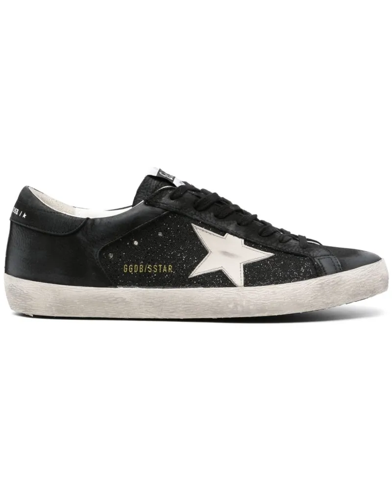 Golden Goose Super Star Double Quarter Sneakers - Schwarz Schwarz