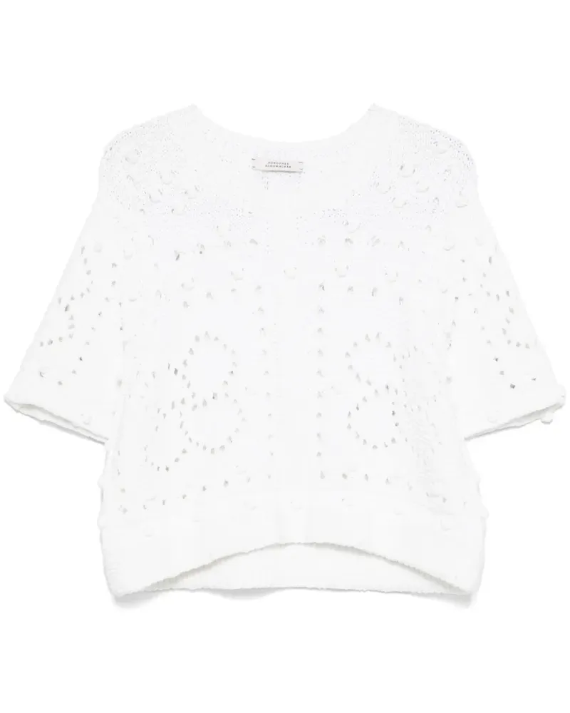 Dorothee Schumacher Pullover aus 3D-Strick - Weiß Weiß
