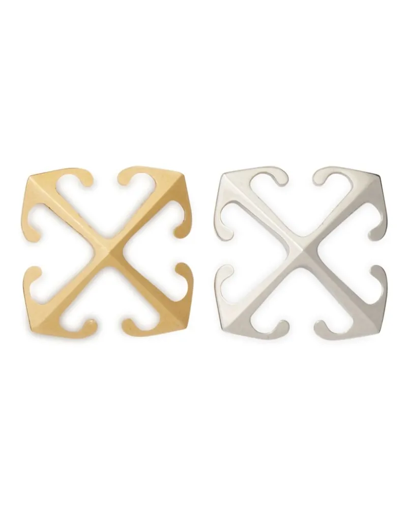 OFF-WHITE Mini Arrow Ohrringe - Silber Silber