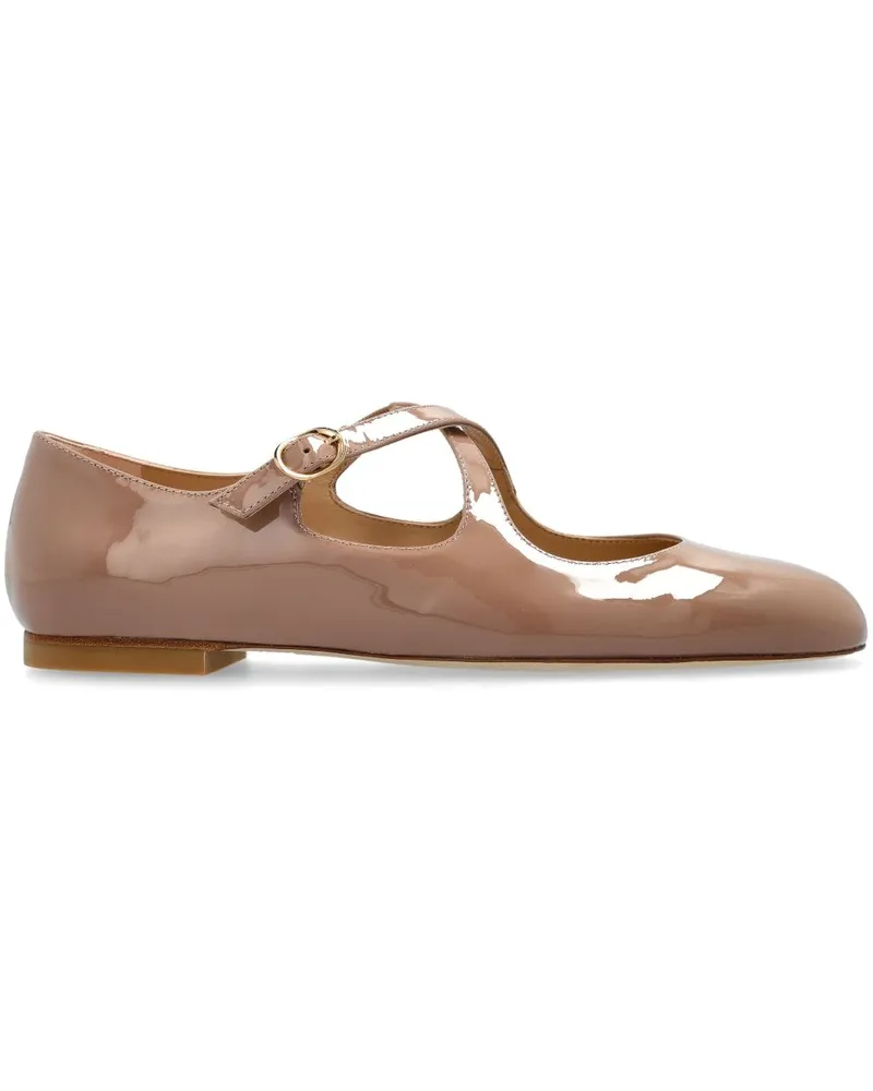 Stuart Weitzman Clem Ballerinas - Nude Nude