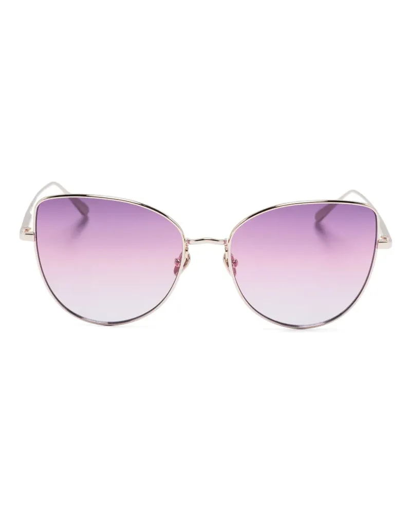 Linda Farrow Eloise Sonnenbrille - Gold Gold