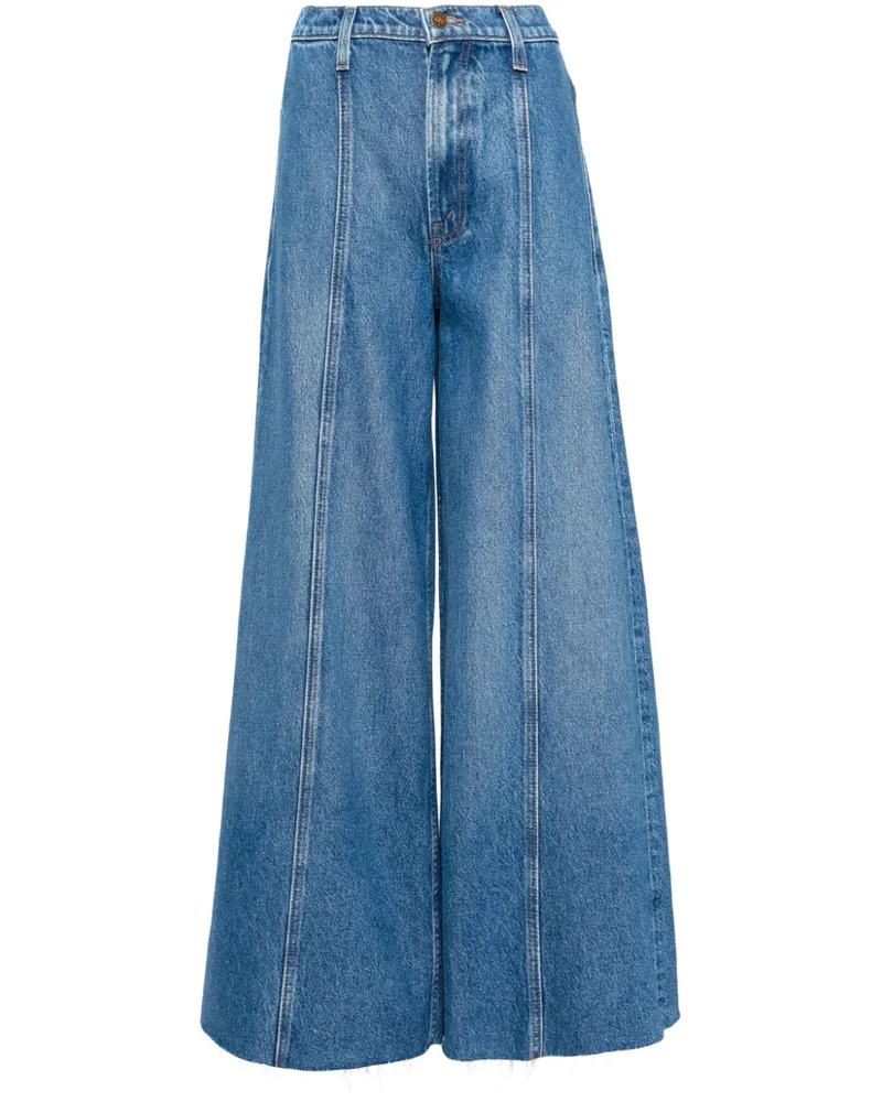 Mother SNACKS! The Lunch Line Jeans Blau