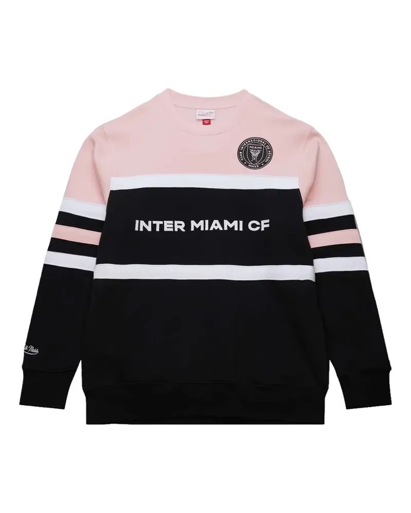 Mitchell & Ness MLS Inter Miami CF Head Coach Sweatshirt - Schwarz Schwarz