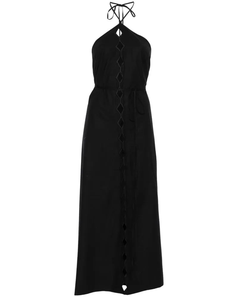 Baserange Cessa Ligo Maxikleid - Schwarz Schwarz