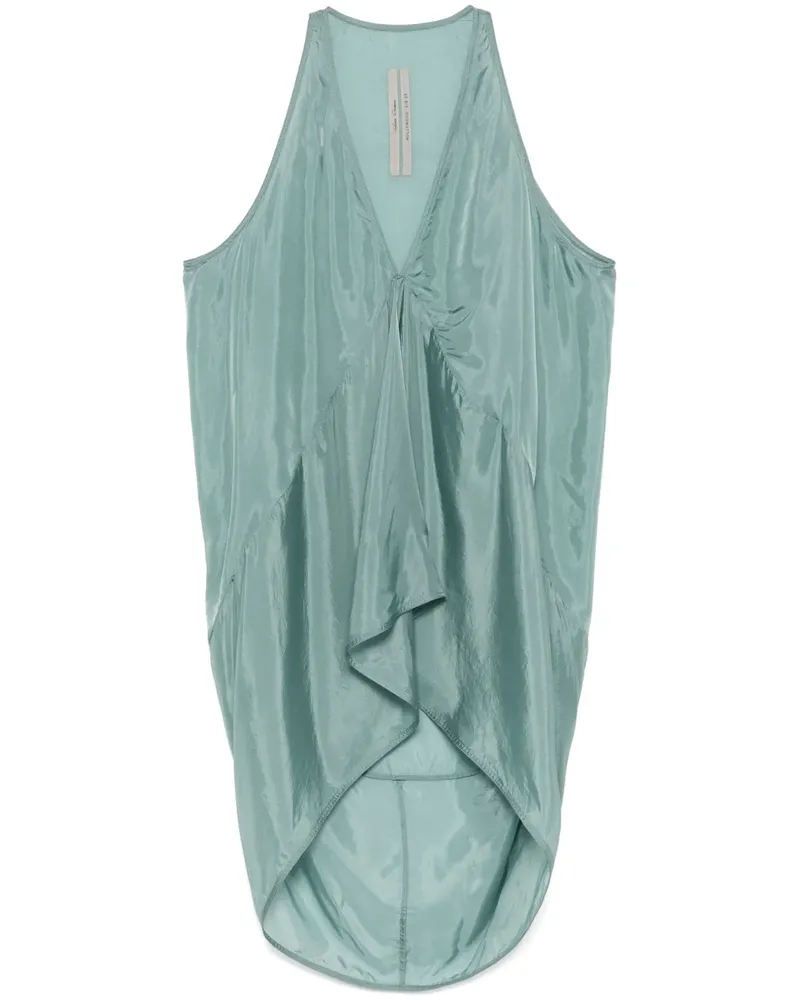 Rick Owens Asymmetrisches Trägershirt - Grün Grün
