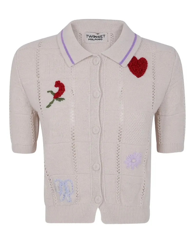 Twin-Set x Marco Rambaldi Cardigan - Nude Nude