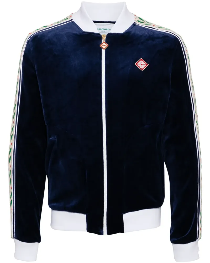 Casablanca Paris Sportjacke mit Logo - Blau Blau
