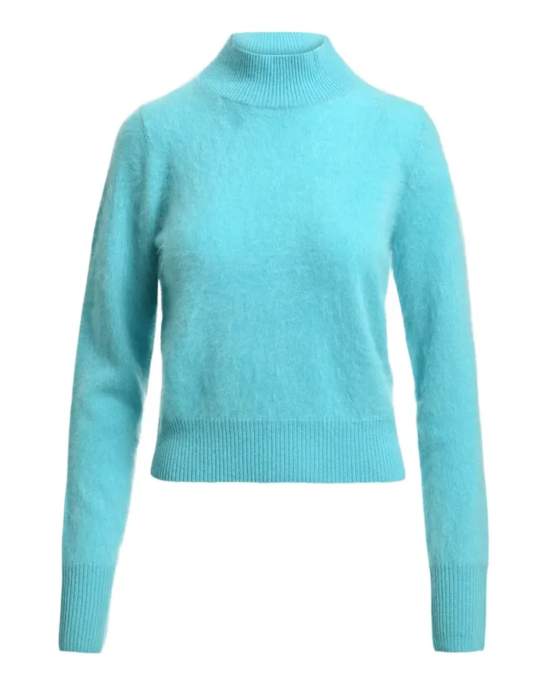 Essentiel Karacas Pullover mit geripptem Besatz - Blau Blau