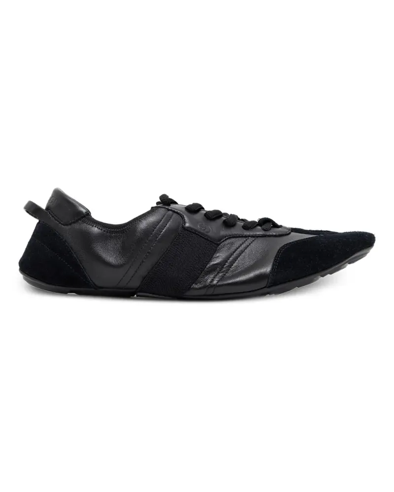 Gucci Sneakers mit Schnürung - Schwarz Schwarz