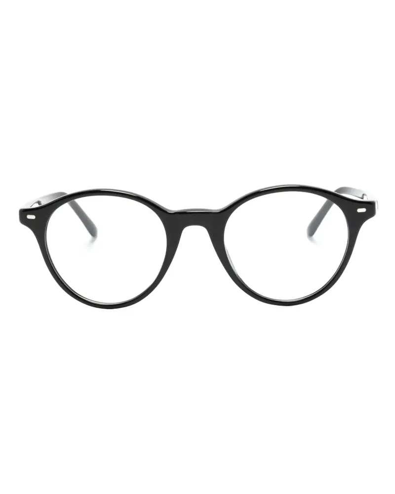 Ray Ban Bernanrd Brille mit rundem Gestell - Schwarz Schwarz