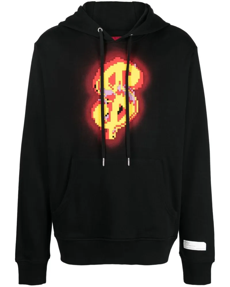 Mostly Heard Rarely Seen Hoodie mit Money Sign-Print - Schwarz Schwarz