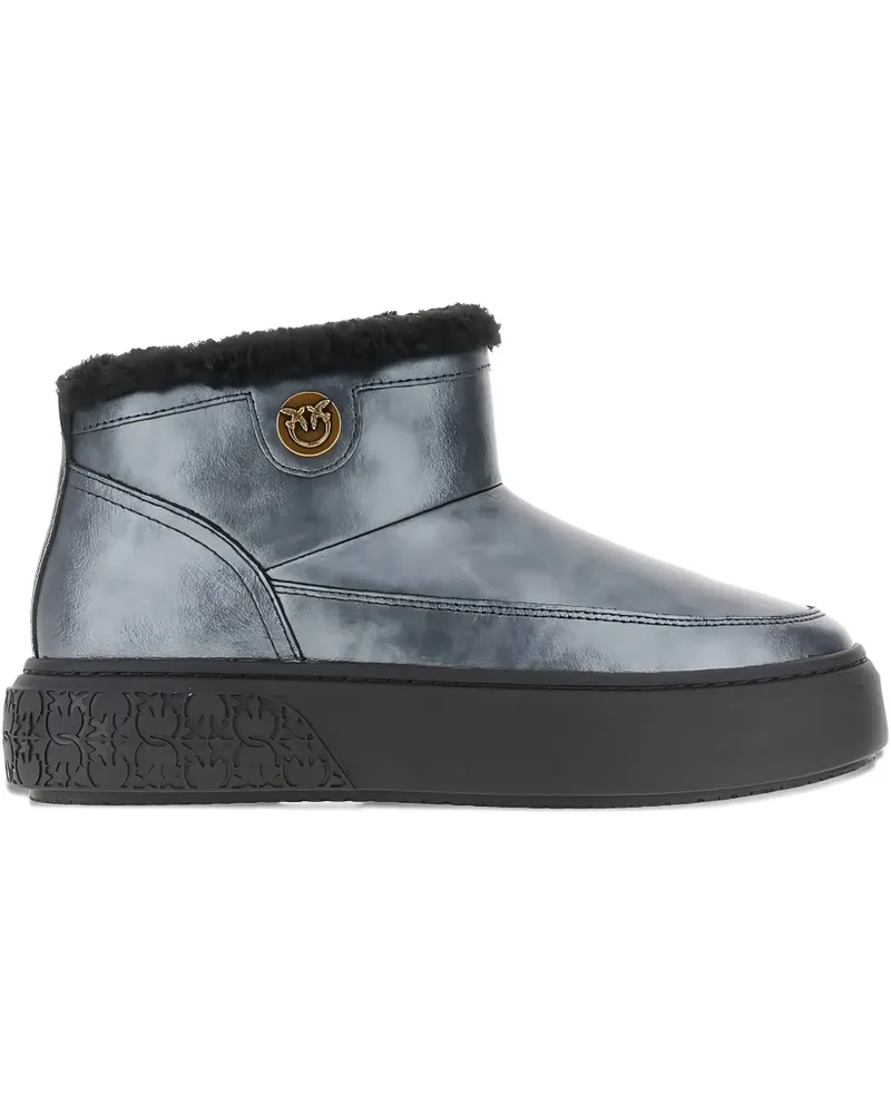 Pinko Yoko 22 Stiefel mit Plateau - Grau Grau