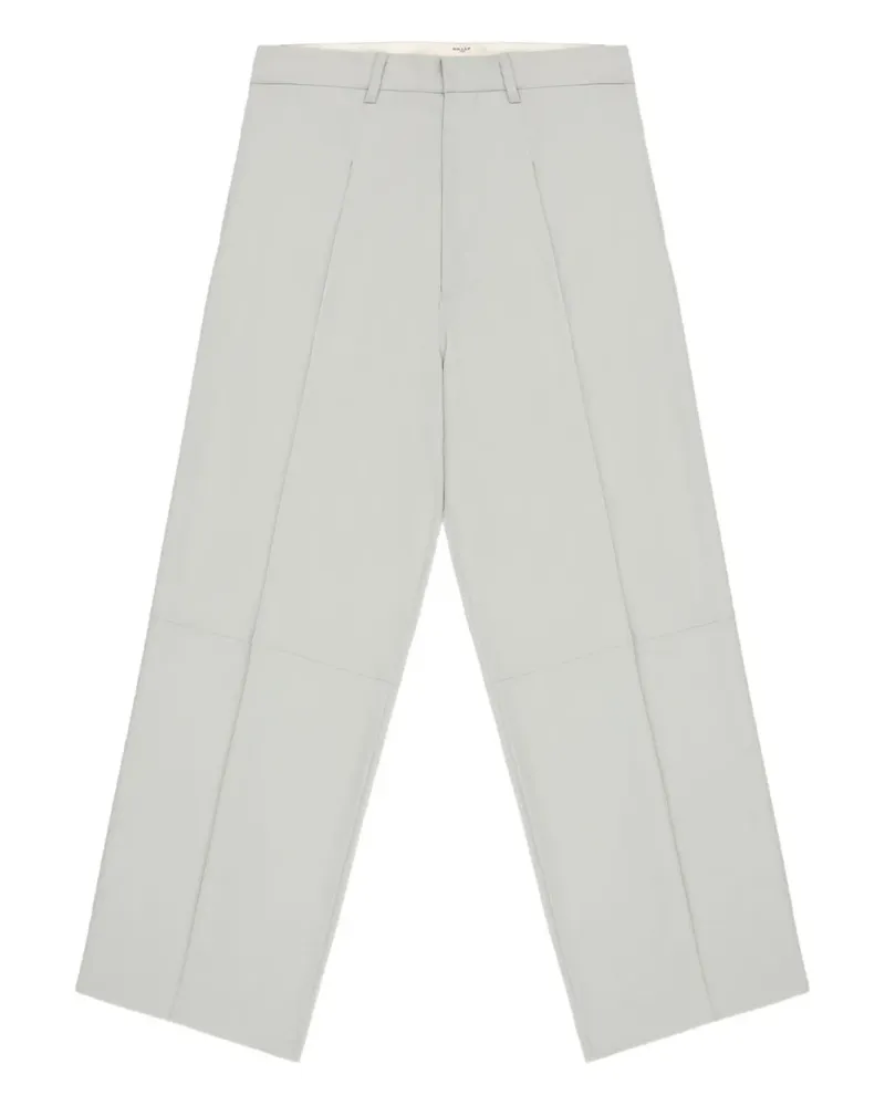 Bally Plissierte Hose - Grau Grau