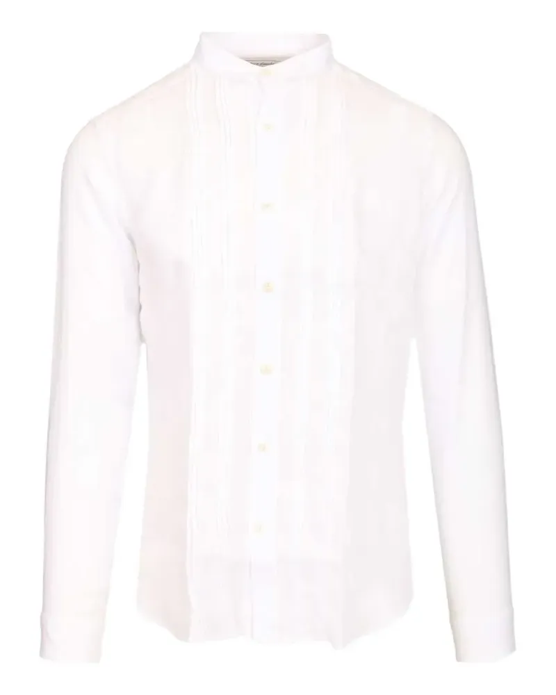 Al Duca D’Aosta 1902 pleated-detail shirt - Weiß Weiß