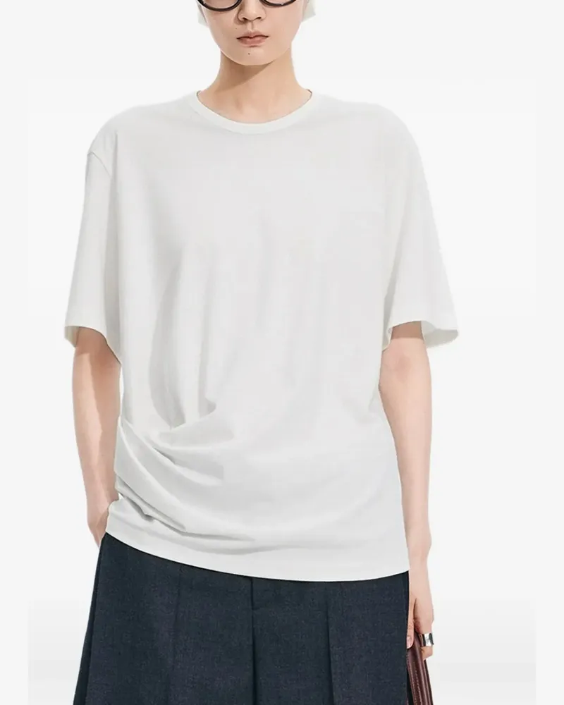 JNBY Drapiertes T-Shirt - Nude Nude
