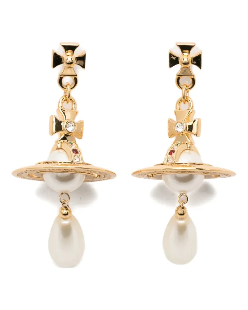 Vivienne Westwood pearl bijoux necklace - Gold Gold