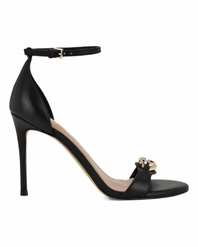 Guess Kabrina Sandalen mit Knöchelriemen und Stiletto-Absatz - Schwarz Schwarz