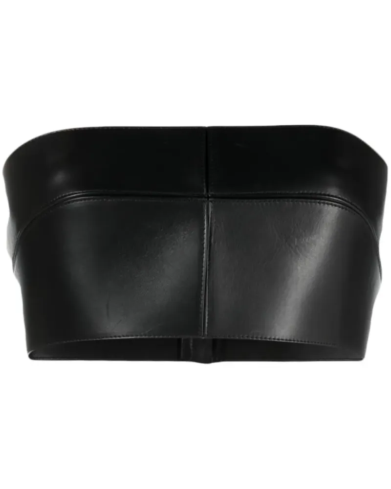 Roberto Cavalli Schulterfreies Oberteil - Schwarz Schwarz