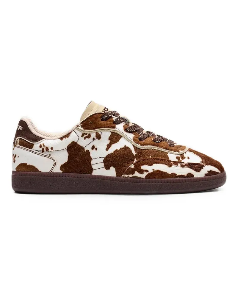 HOFF Park cow-print pony-hair sneakers - Braun Braun